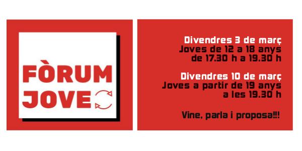 Forum Jove (mitjà) Forum Jove (mitjà)