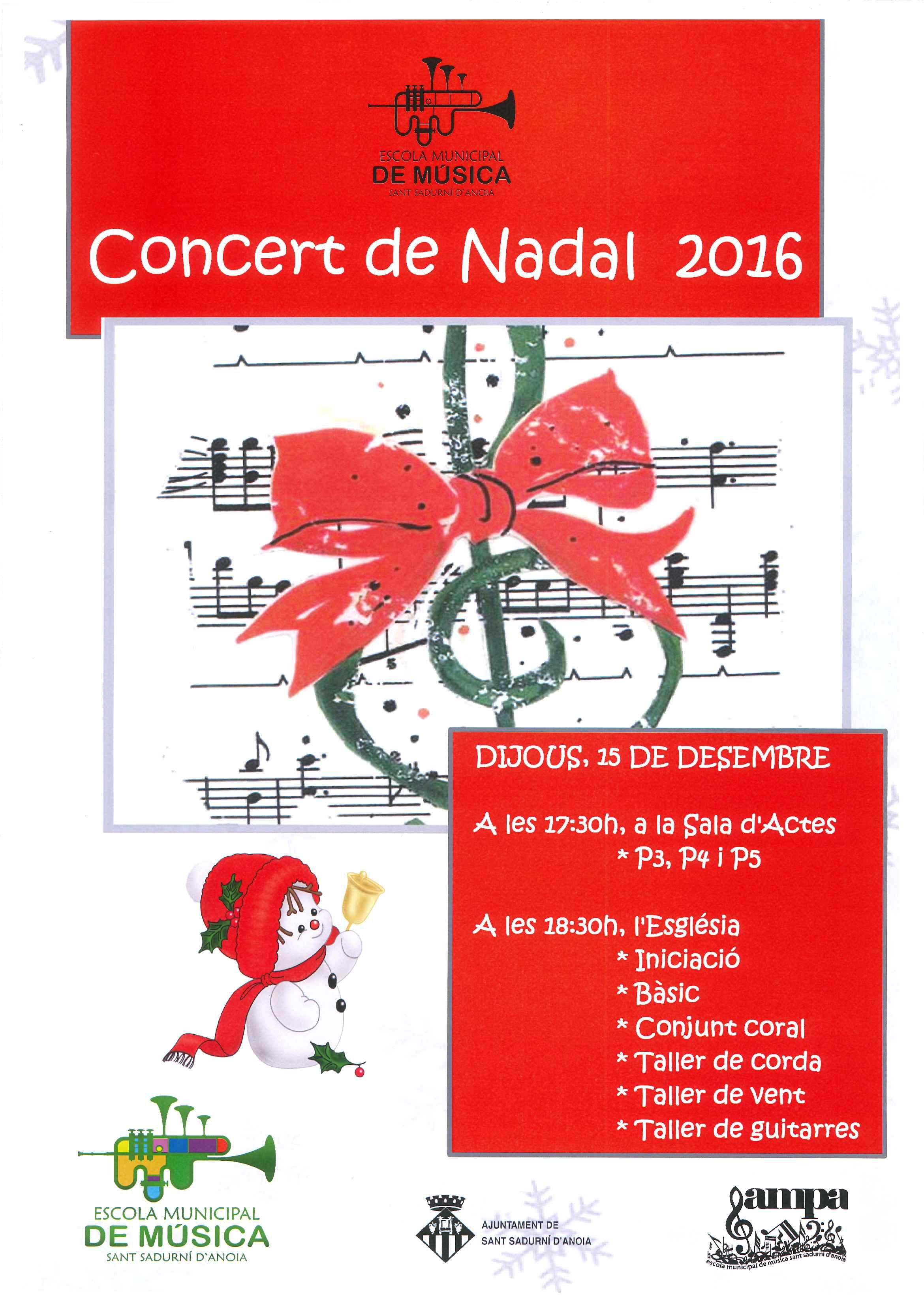 Cartell Concert Nadal