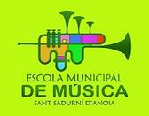 Logo E.Música - Fons verd