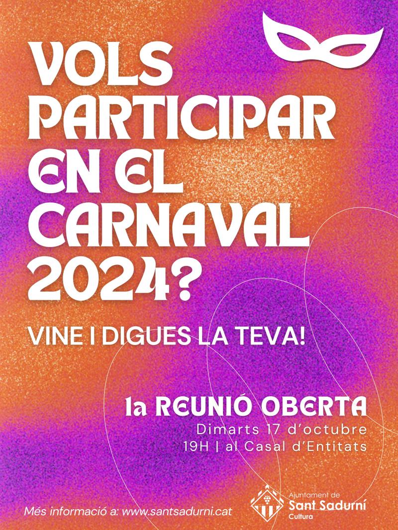 cartell carnaval 2024