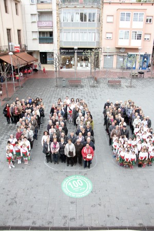 Imatge 100 anys setmana gent gran Imatge 100 anys setmana gent gran