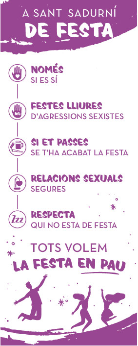 contra agresion pancarta