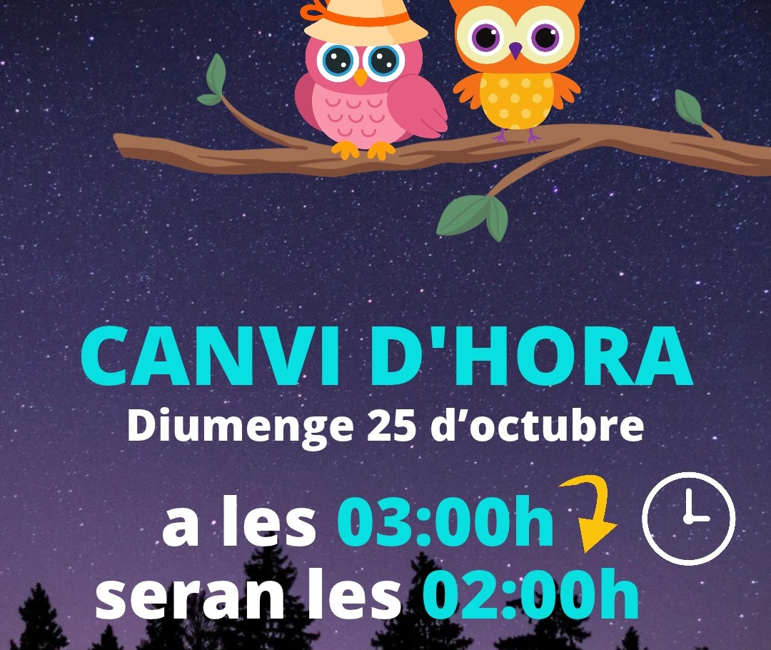 canvi d'hora x web canvi d'hora x web