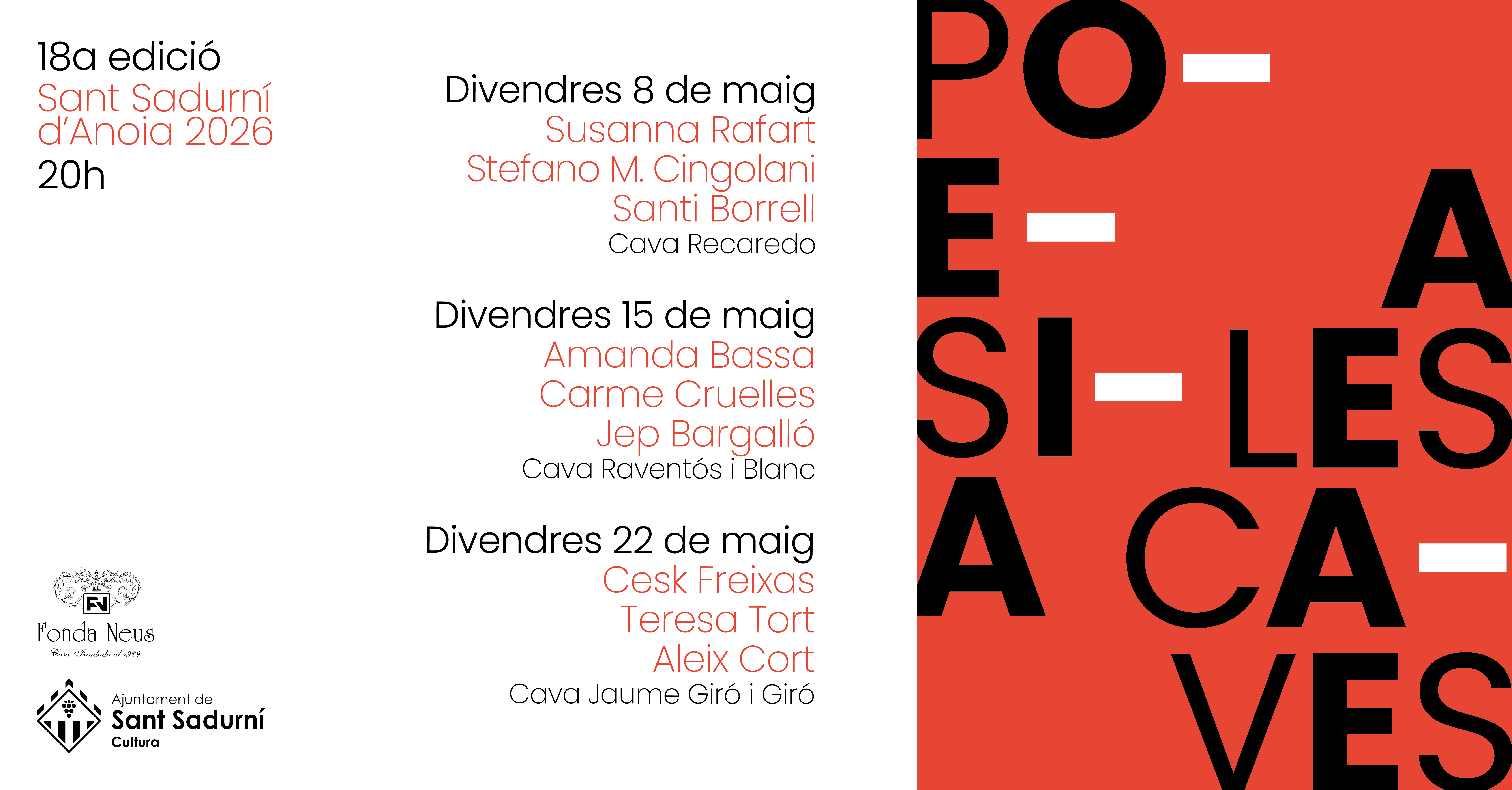 poesia a les caves cartell web poesia a les caves cartell web